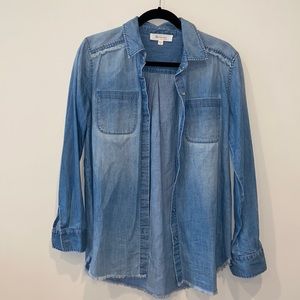 Vince Camuto Denim Button-Down